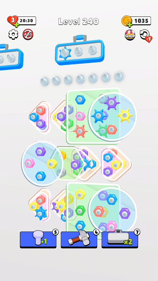 #6. Nuts Jam (iOS) 由: DoDo Game Co