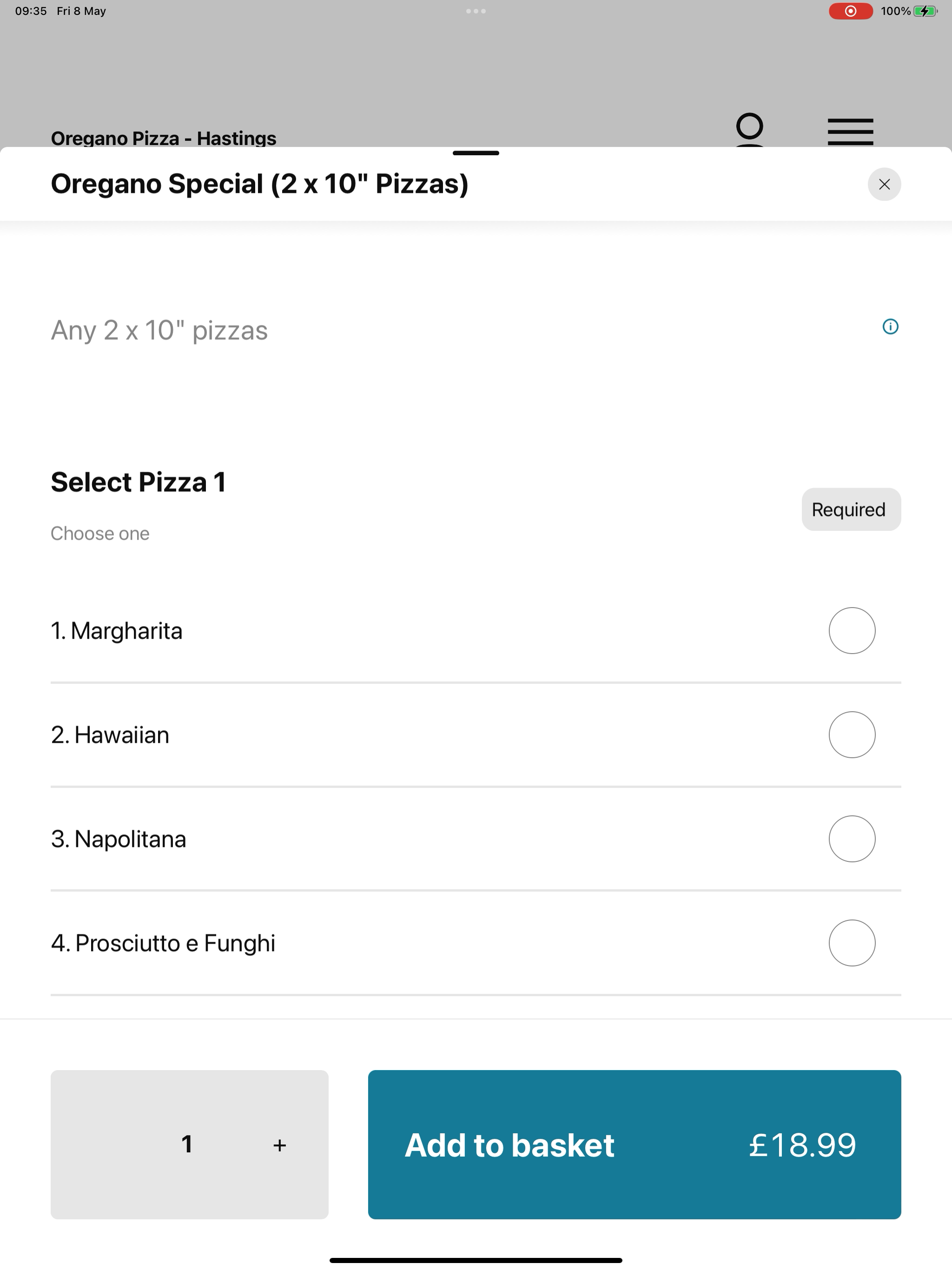 Oregano Leaf Pizzeria UK screenshot 8