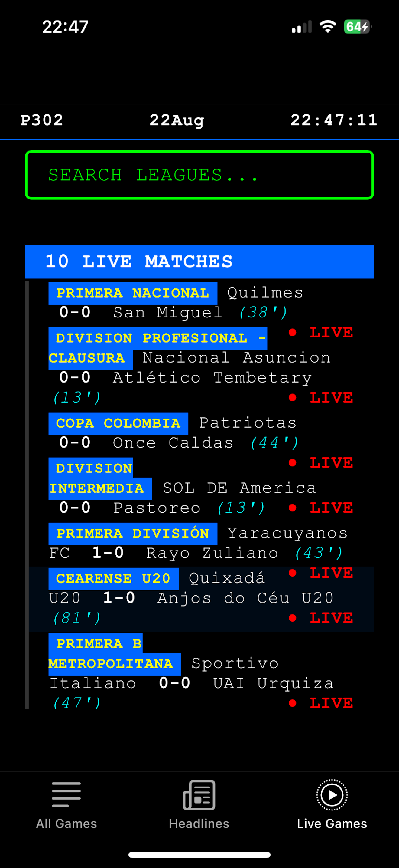 Latestscore - Live Scores screenshot 4