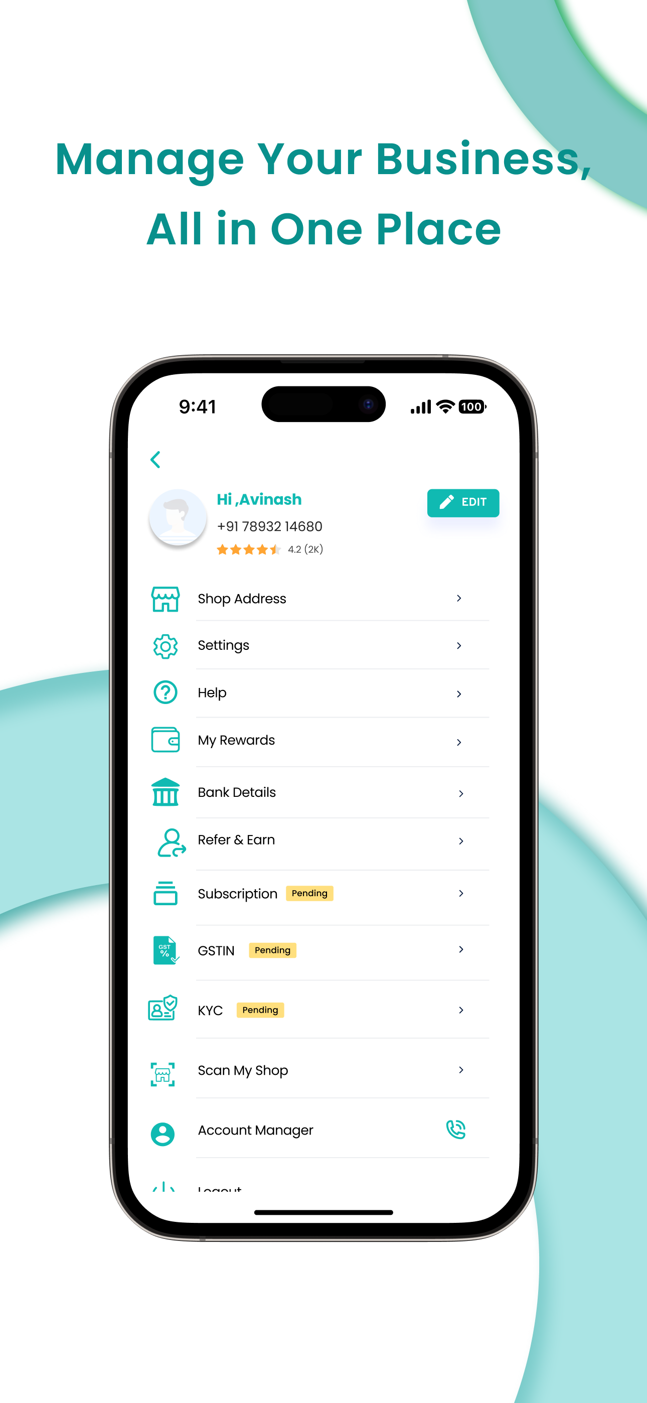 SarvM Retailer screenshot 3