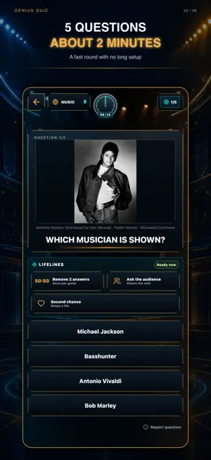 Genius Quiz: Trivia & Quiz screenshot 4