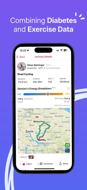 Enhance-d: Diabetes & Exercise screenshot 1