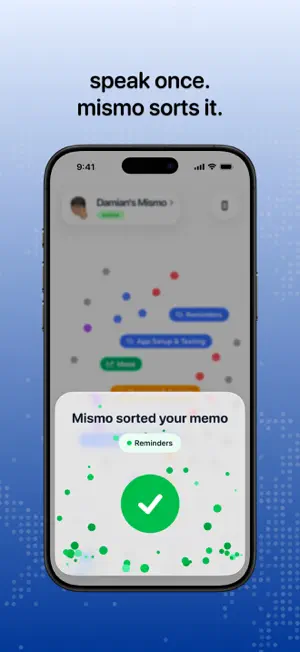 Mismo - AI Voice Memos screenshot 2