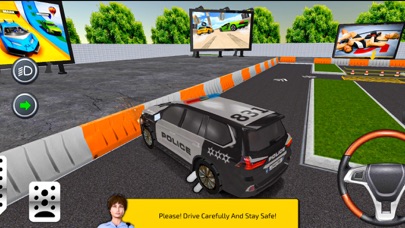 Police Car Driving Test Screenshot