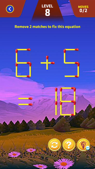 Matchsticks: Matches Braingame Screenshot