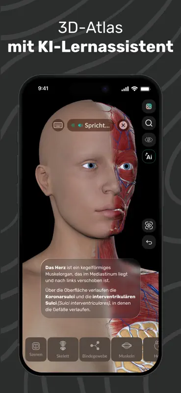 Easy Anatomy 3D mit Sprach-KI screenshot 1 of 9