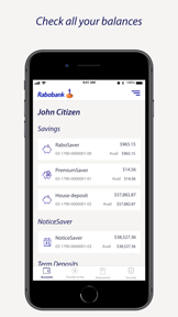 Rabobank Online Savings NZ screenshot