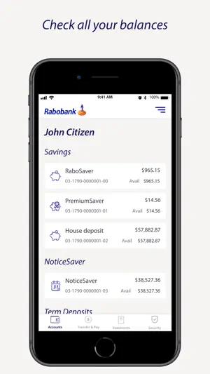 Rabobank Online Savings NZ screenshot 3