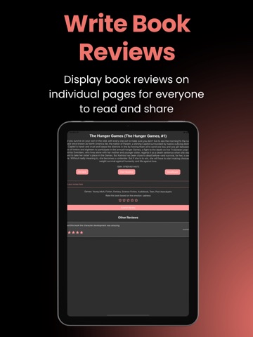 MoodReads: Book Recs iPad screenshot