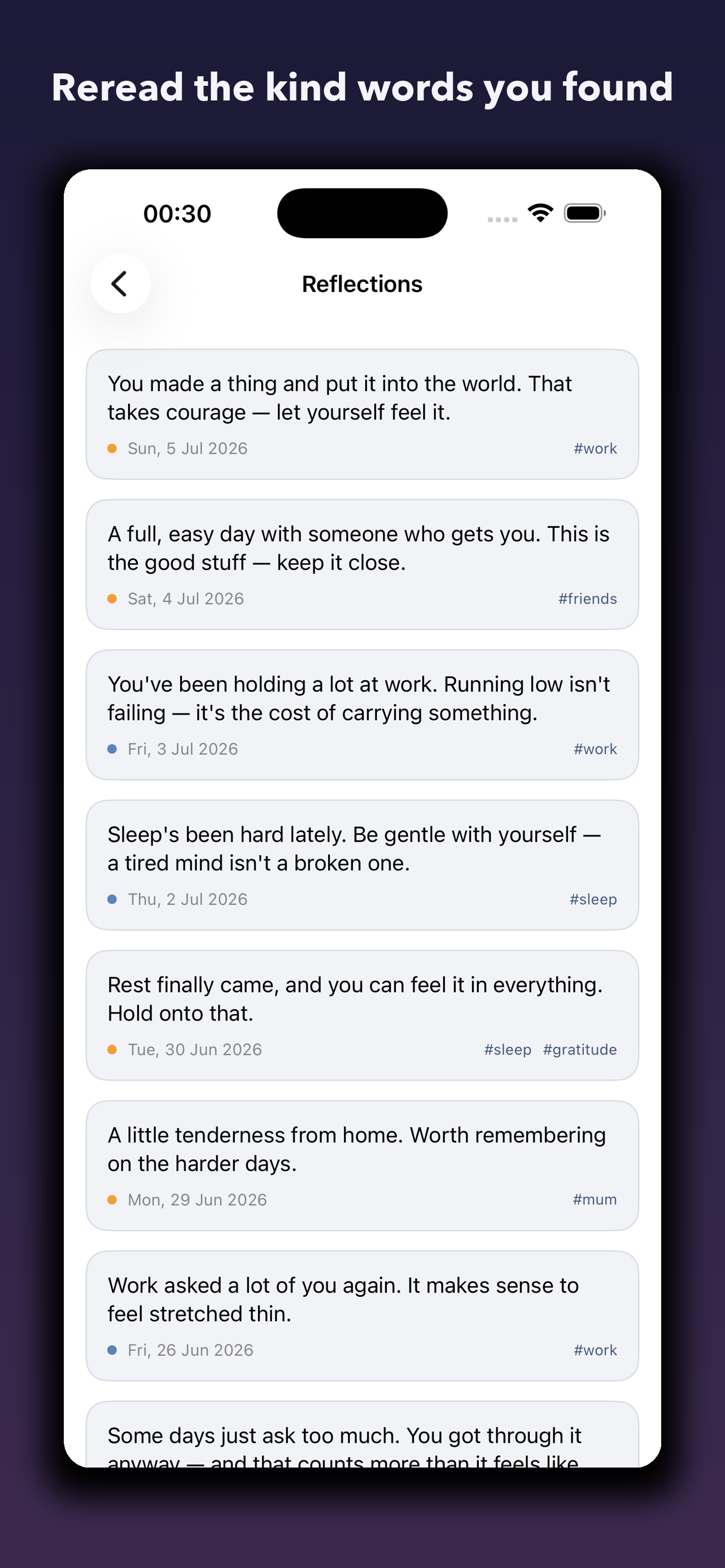 Dear Diary, — Journal screenshot 8