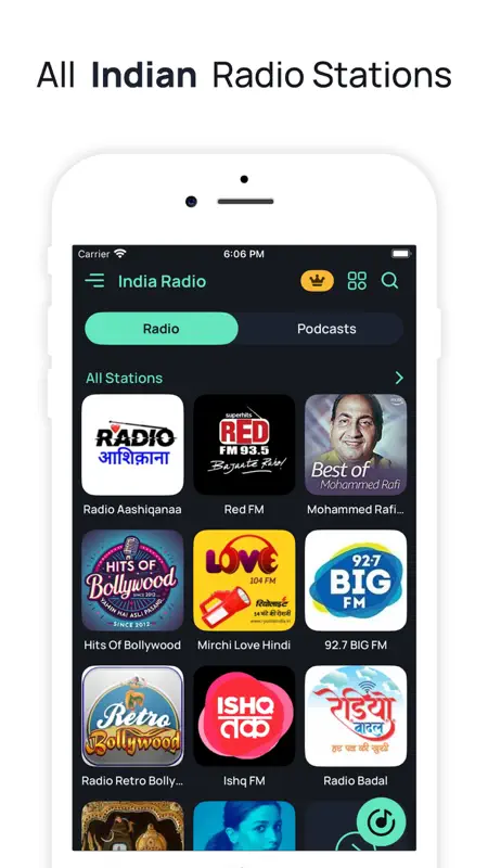 All India Radio Stations Live screenshot 2 of 6