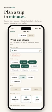Wander Wallet screenshot