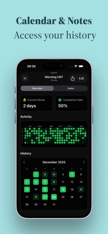Habit Tracker - HabitGrid screenshot