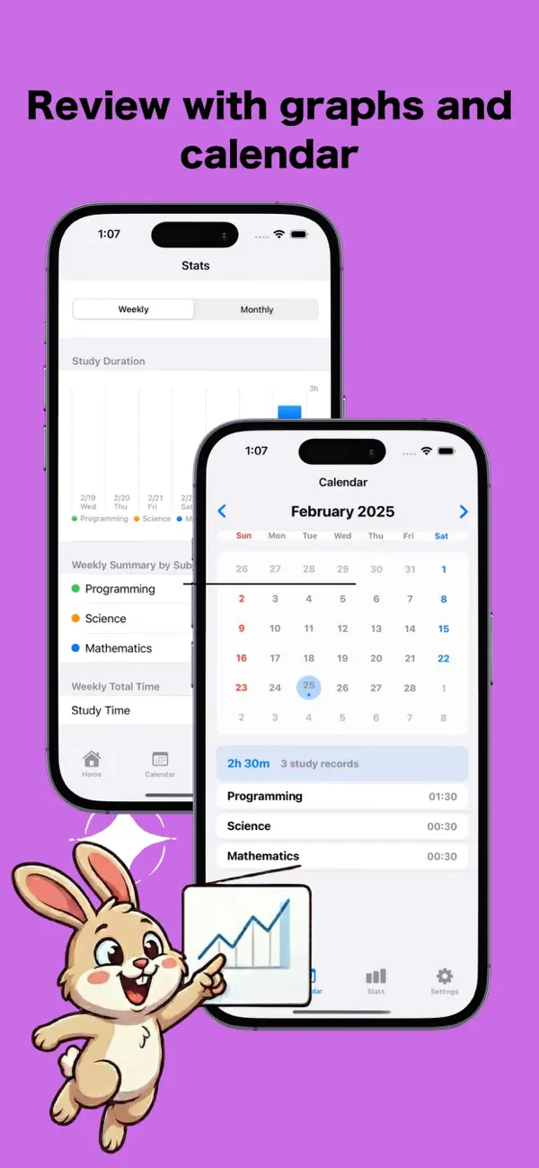 Screenshot #3 pour StudyLog – Suivi études
