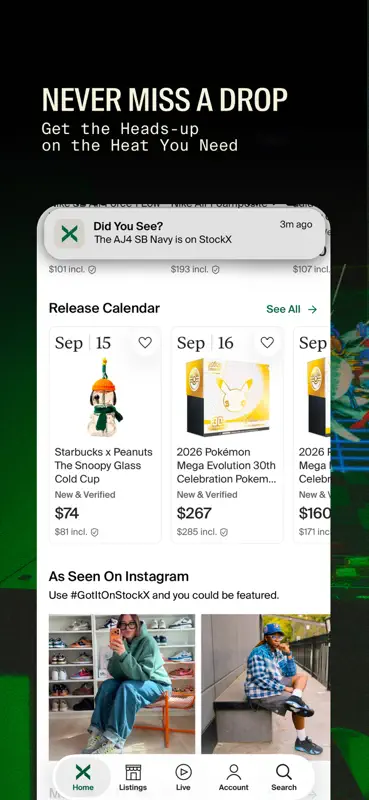 StockX - Sneakers and Apparel screenshot 8 of 8