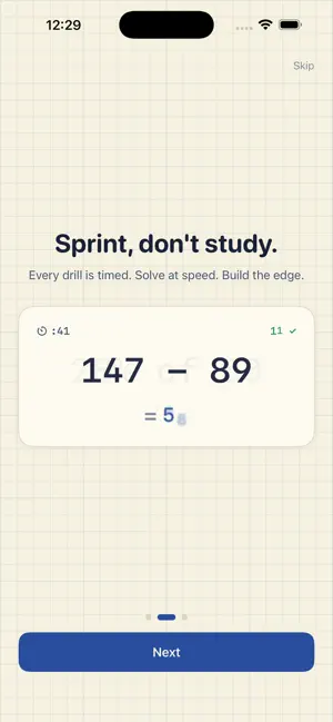 Quantrack: Mental Math screenshot 2