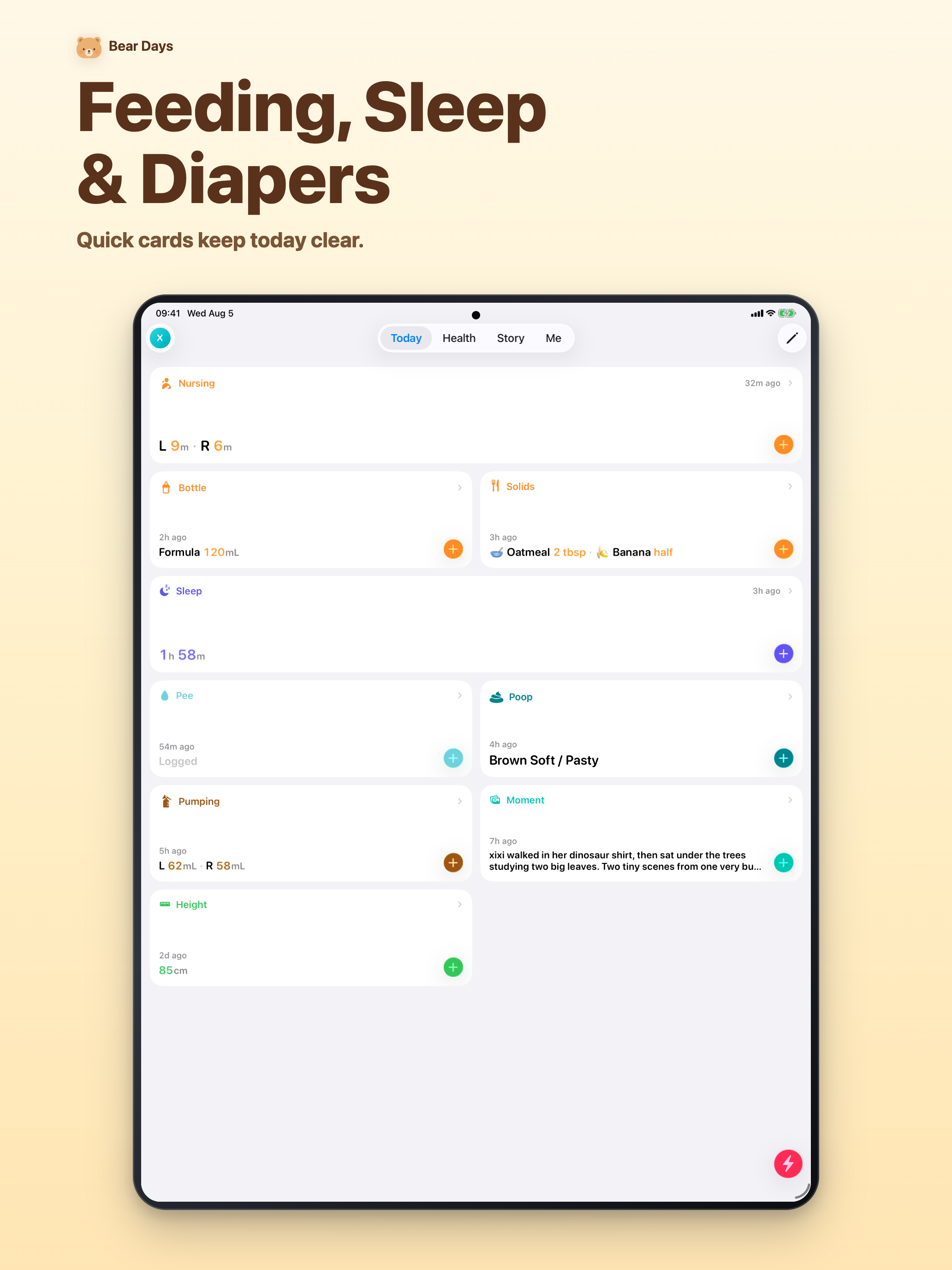 Bear Days: AI Baby Tracker screenshot 9