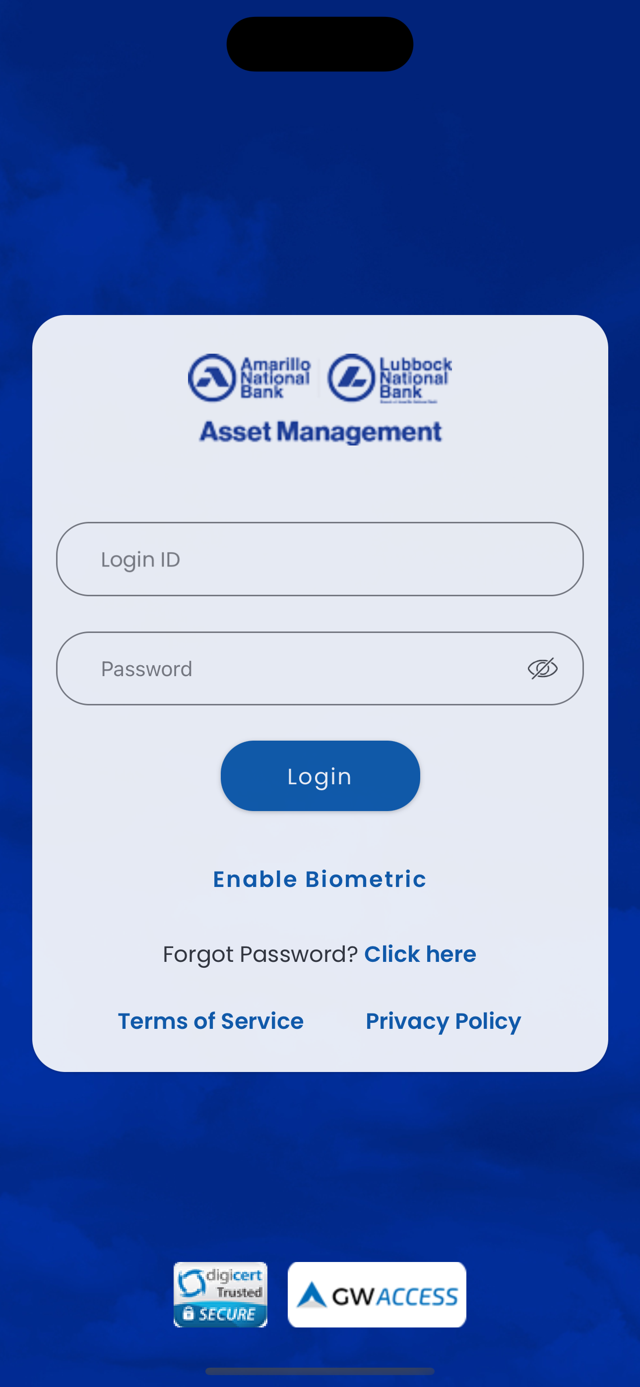 Amarillo National Bank Trust