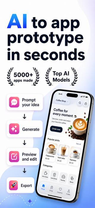 Pixelmost: AI App Prototyping Screenshot 1 of 10