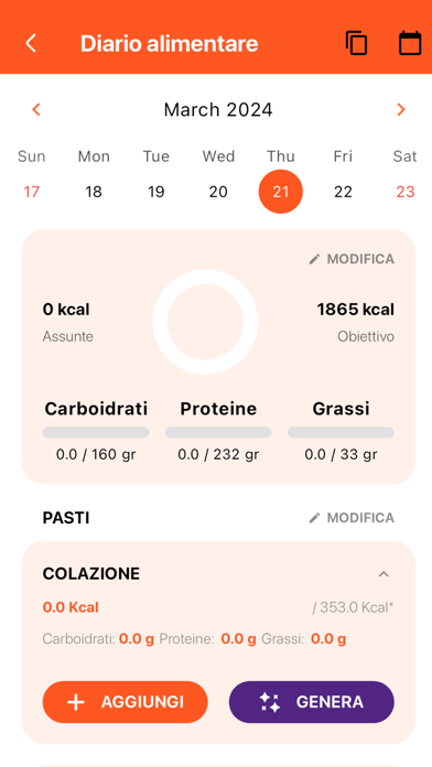 MyFitnessBrother Screenshot