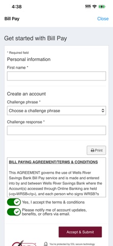App screenshot