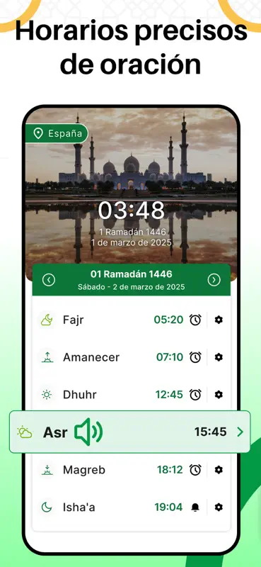 Ramadan 2027: Oración y Corán screenshot 4 of 7