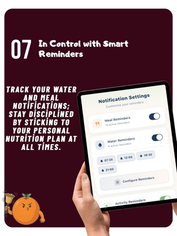 YiYo - Diet & Nutrition iPad screenshot