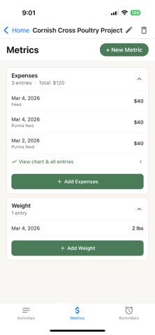 Record Books Tracker screenshot
