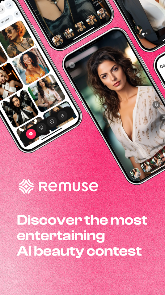 #1. Remuse: AI Beauty Contests (iOS) 由: REMUSE LABS S.R.L.