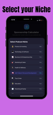 Podcast Ad Calculator screenshot