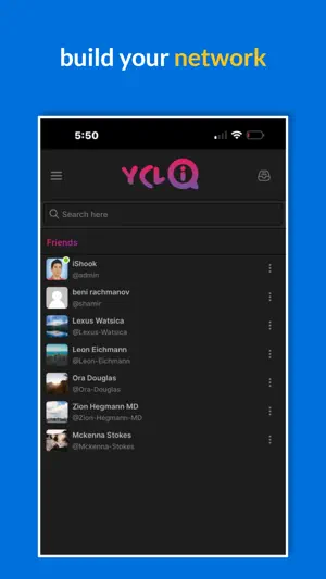 yCliq screenshot 2