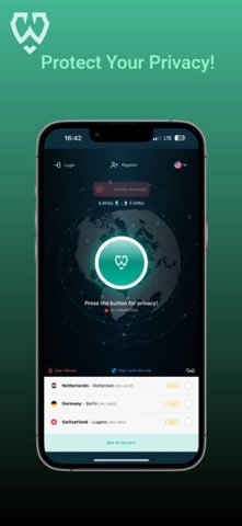 WeeVPN - Secure AdBlock Screenshot 1 of 4