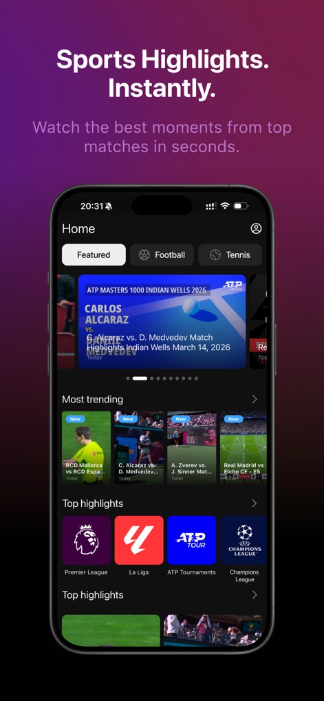 Pulse Highlights - Sports App | MWM