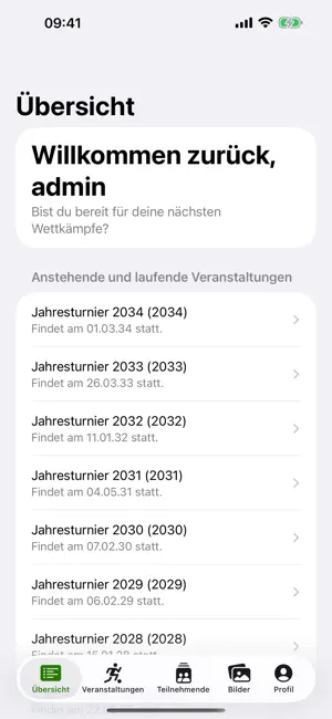 Spielplan Online screenshot 1