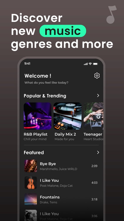 Music Player : Songs Streaming