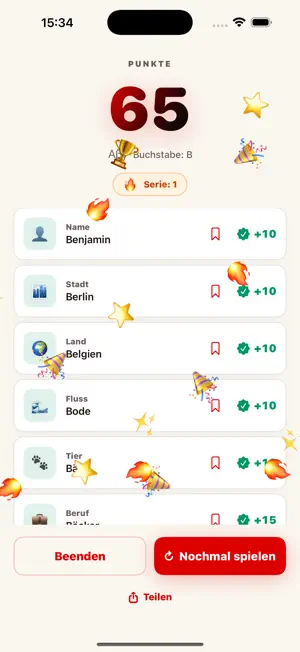 Stadt Land Fluss Live screenshot 4