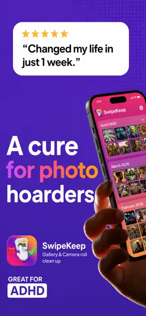 SwipeKeep: Photo Cleaner screenshot 1