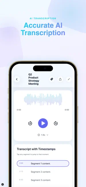 Transcribe: Voice to Text - AI screenshot 2