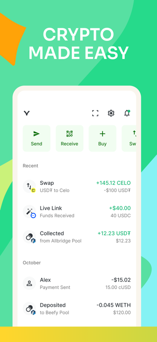 Valora - Crypto Wallet Screenshot 1 of 6