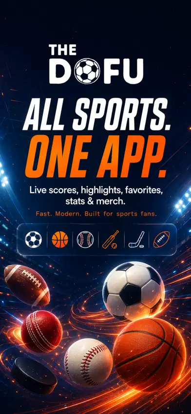 The Dofu - Live Sports Scores screenshot 1