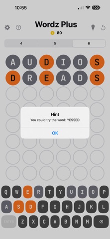 Wordz Plus: Unlimited Puzzles screenshot