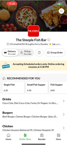 The Steeple Fish Bar, screenshot