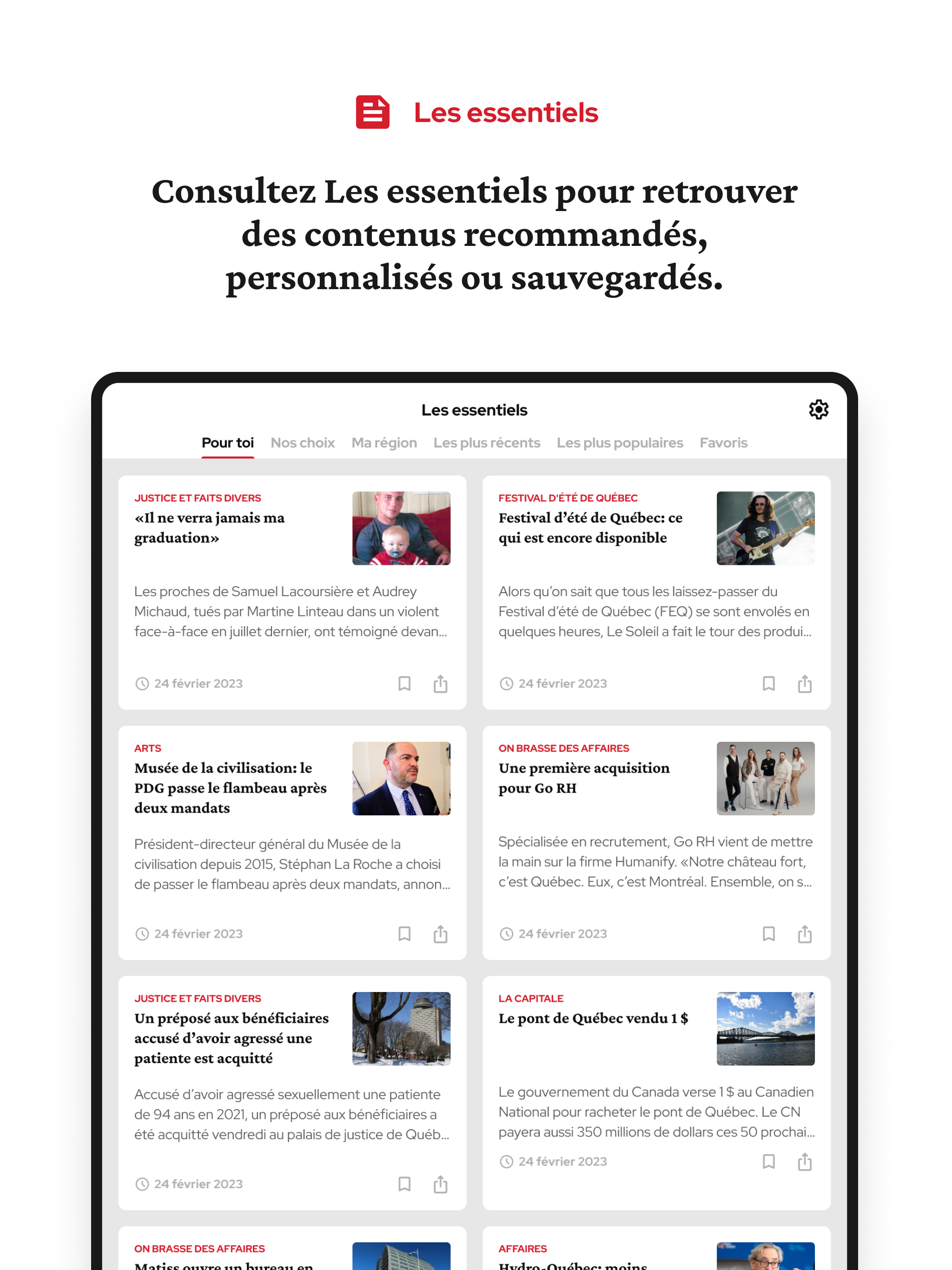 Le Soleil, Quotidien de Québec screenshot 10