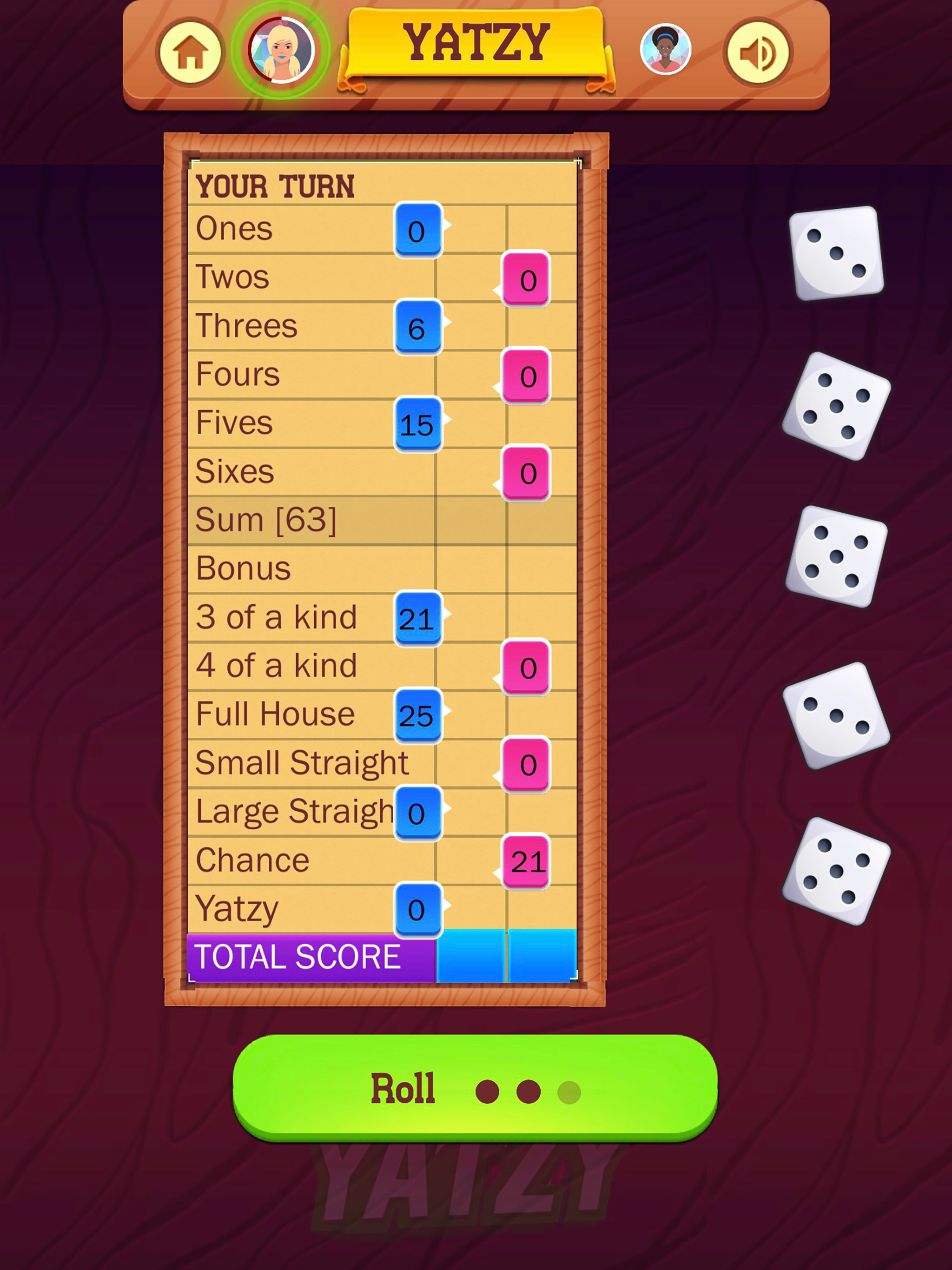 Yatzy Classic screenshot 7