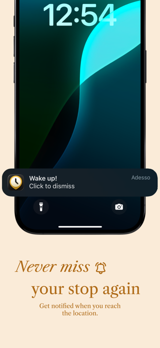 Bipit: location-based alarms Screenshot 4 of 5