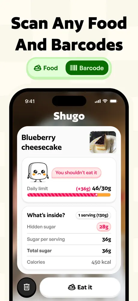 Shugo - Quit Sugar screenshot 3