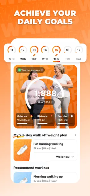 WalkUp | Weight Loss Tracker screenshot 2