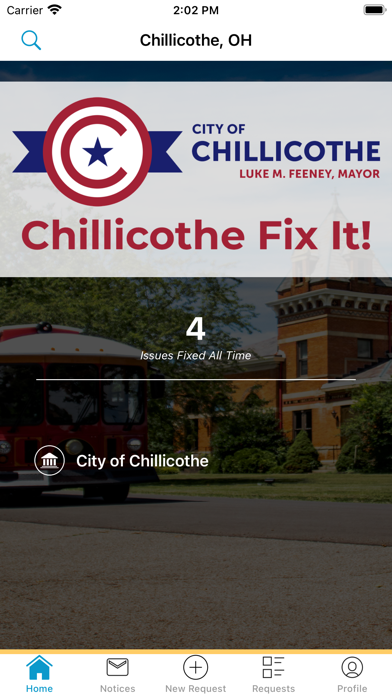 Chillicothe Fix It! Screenshot