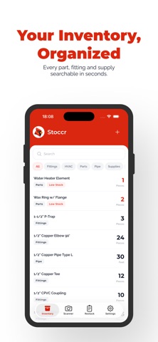 Stoccr: Van Inventory Tracker Screenshot 2 of 5