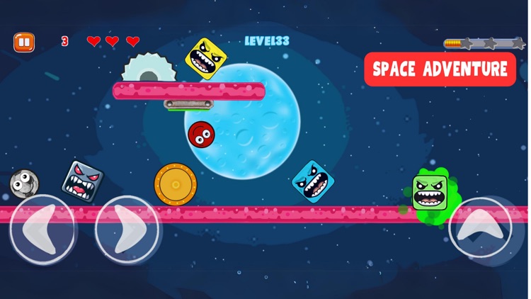 Plants Ball 5 - Red Ball Game